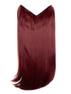 Straight Lightweight 20 Inch V-Shape One Piece Clip in Synthetic Hair Extensions