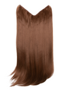 Straight Lightweight 20 Inch V-Shape One Piece Clip in Synthetic Hair Extensions