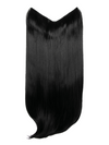 Straight Lightweight 20 Inch V-Shape One Piece Clip in Synthetic Hair Extensions