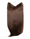 Straight Lightweight 20 Inch V-Shape One Piece Clip in Synthetic Hair Extensions