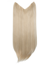 Straight Lightweight 20 Inch V-Shape One Piece Clip in Synthetic Hair Extensions