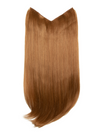 Straight Lightweight 20 Inch V-Shape One Piece Clip in Synthetic Hair Extensions