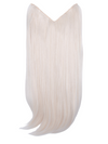 Straight Lightweight 20 Inch V-Shape One Piece Clip in Synthetic Hair Extensions