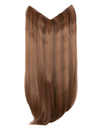 Straight Lightweight 20 Inch V-Shape One Piece Clip in Synthetic Hair Extensions