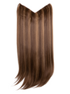 Straight Lightweight 20 Inch V-Shape One Piece Clip in Synthetic Hair Extensions