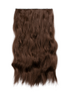 22 Inch Natural Wave One Piece Clip In Hair Extensions hazelnut brown