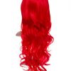 Fire Red Long Curly Party Wig
