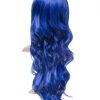 Atlantic Blue Long Curly Party Wig