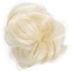 large hair scrunchie pure blonde