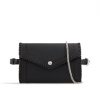 Black Envelope Convertible Bum Bag
