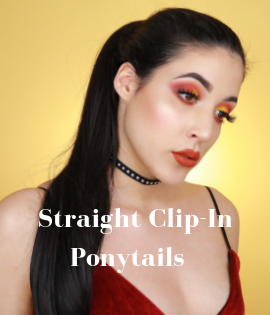 Straight Clip In Ponytail: Koko Couture Edit
