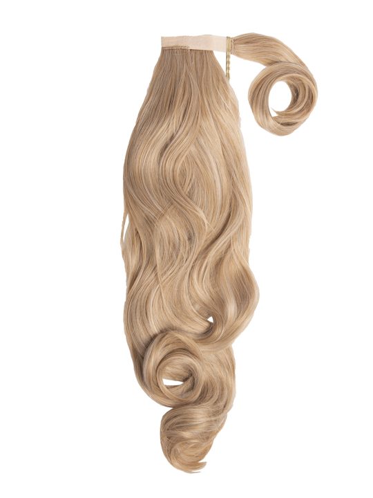 Curl Honey Blonde Wraparound Ponytail