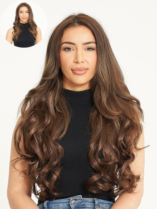 Lena 3 Weft Curly Hair Extensions