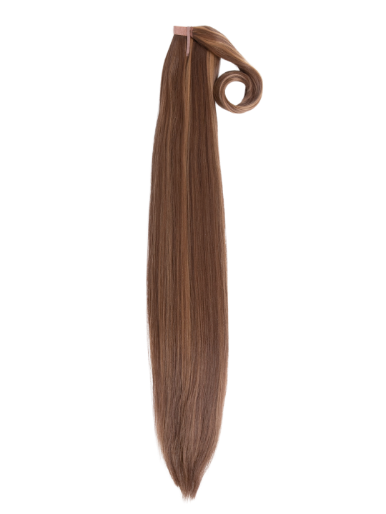 30 Inch Straight Blondette Wraparound Ponytail