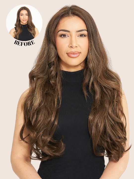 Candice 5 Weft Loose Curl Hair Extensions