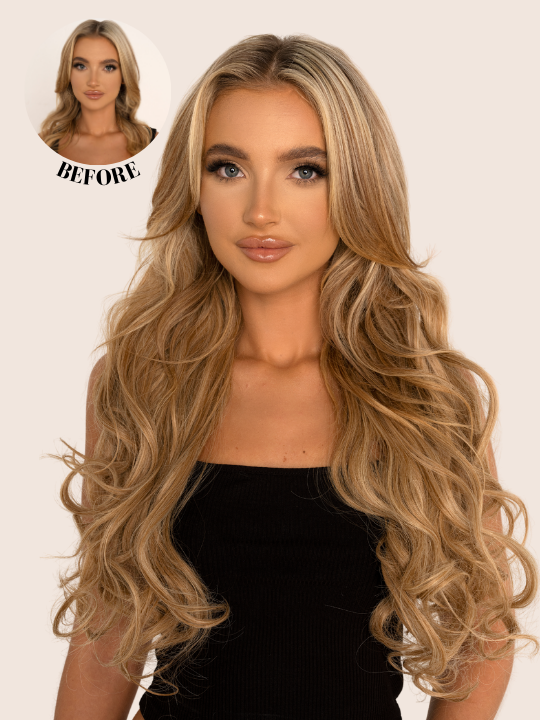 Lena 3 Weft Curly Hair Extensions